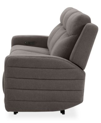 Kristyan 3-Pc. Fabric Sofa with 3 Power Recliners, Exclusively at Macy's 