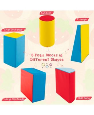 5-Piece Kids Climb and Crawl Activity Playset