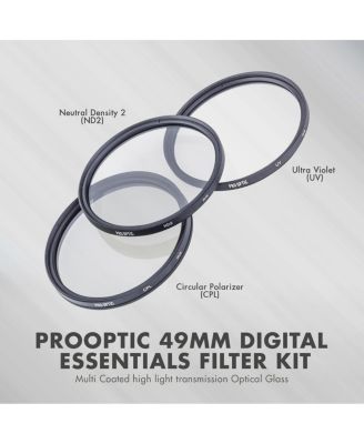 E 50mm f/1.8 OSS Lens for Sony E, Black, Bundle with 49mm Filter Kit, Cleaning Kit, PC Software Kit