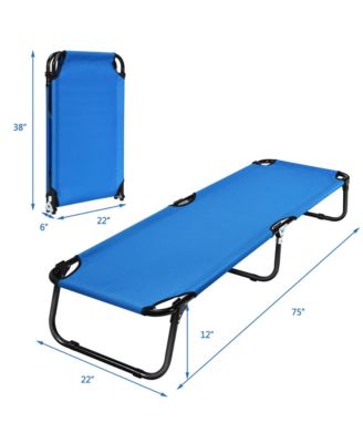 Folding Camping Bed Outdoor Military Cot Sleeping