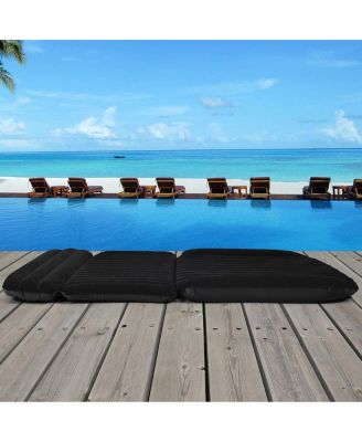 Inflatable SUV Air Backseat Mattress Travel Pad with Pump Camping