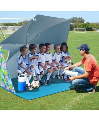 UPF50+ Sun Protection Beach Umbrella Tent with Portable Carrying Bag