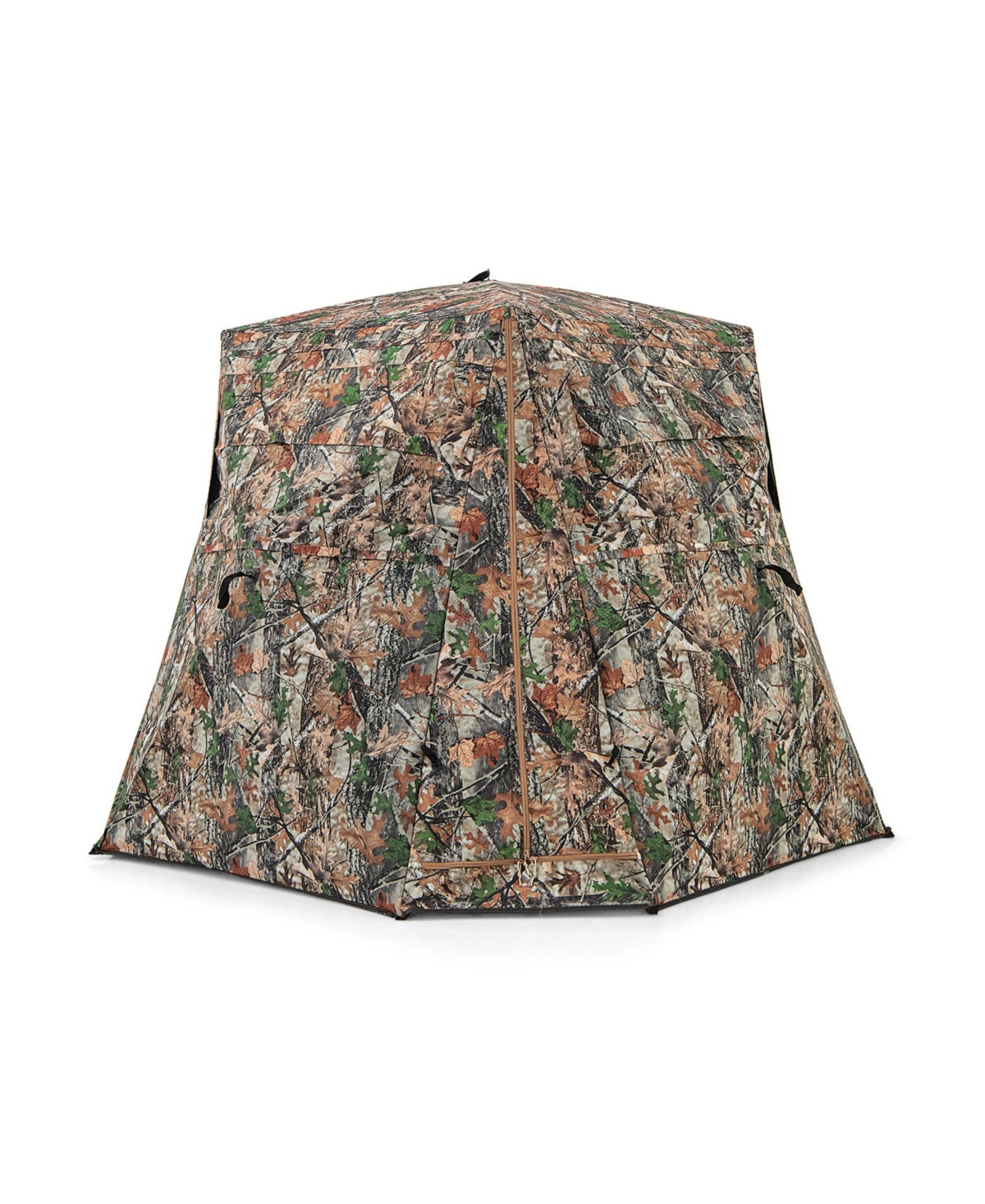 360&#xB0; One Way See Through Ground Hunting Blind for Deer and Turkey Hunting - Green