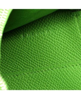 Pre-Owned Hermes Kelly To Go Wallet Tressage Epsom