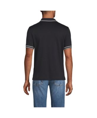 Men's Short Sleeve Tipped Welt Pocket Supima Polo