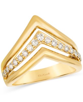 Le Vian - Nude Diamond Ring (3/8 ct. t.w.) set in 14k Yellow Gold