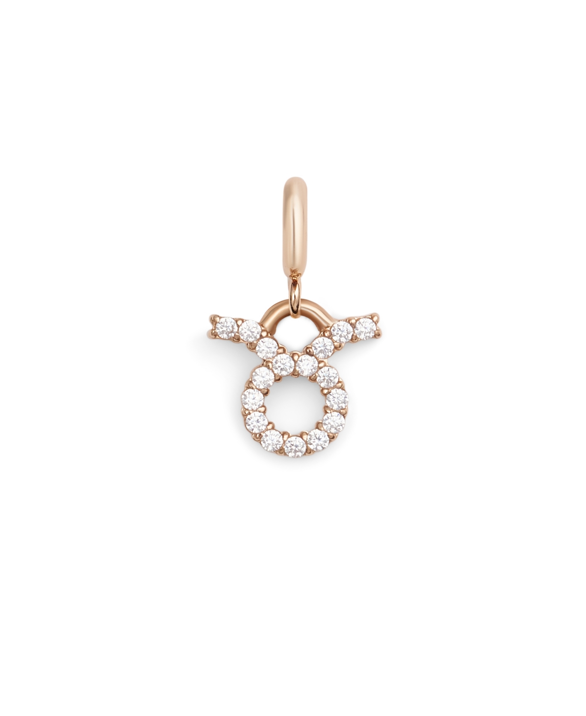 Women's Rose Gold Tone Stainless-Steel Watch Charm - Rose Gold Tone