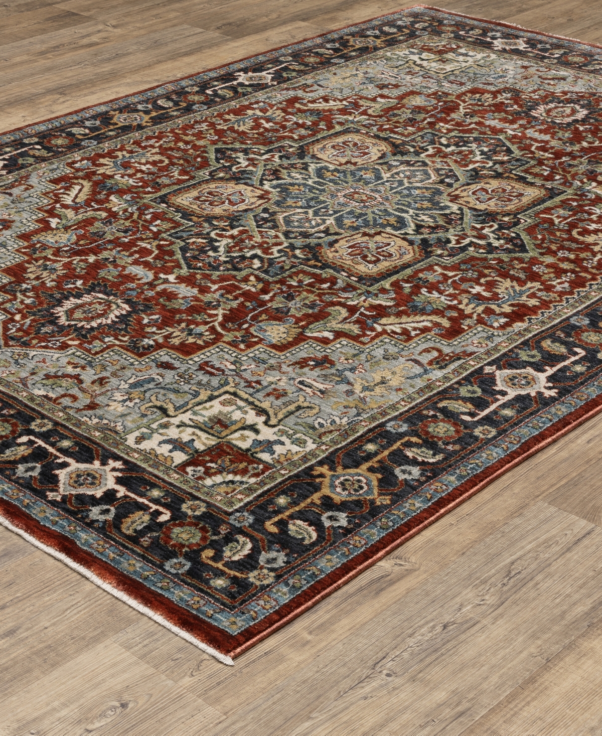Oriental Weavers Eliana Eli11 6'7"x9'6" Area Rug In Multi