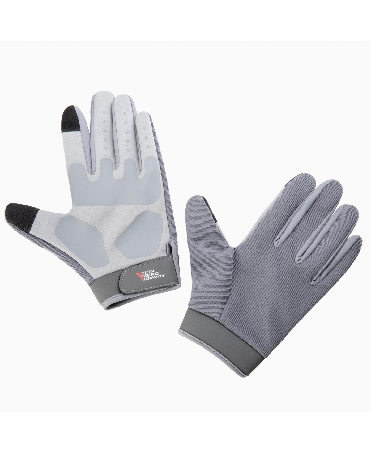 Unisex Calisthenic Anti-Slip Tech-Touch Fitness Gloves - size L - Grey