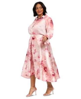 Plus Size Floral-Print Top