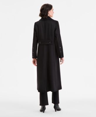 Women's Double-Breasted Maxi Coat