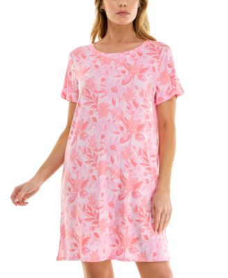 Women's Printed Short-Sleeve Sleepshirt