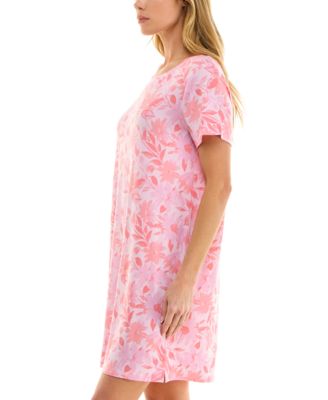 Women's Printed Short-Sleeve Sleepshirt