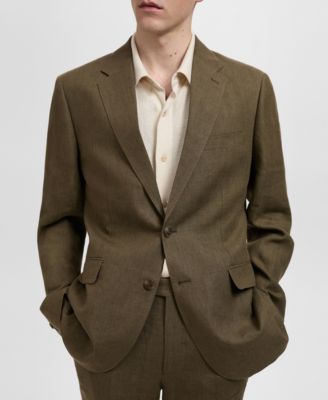 Men's Linen Slim-Fit Amalfi Suit Blazer