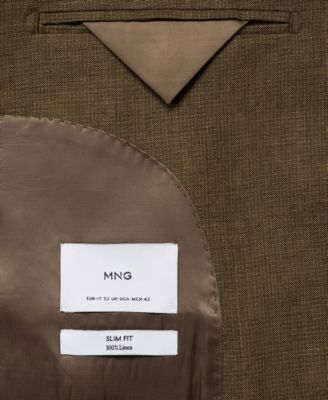 Men's Linen Slim-Fit Amalfi Suit Blazer