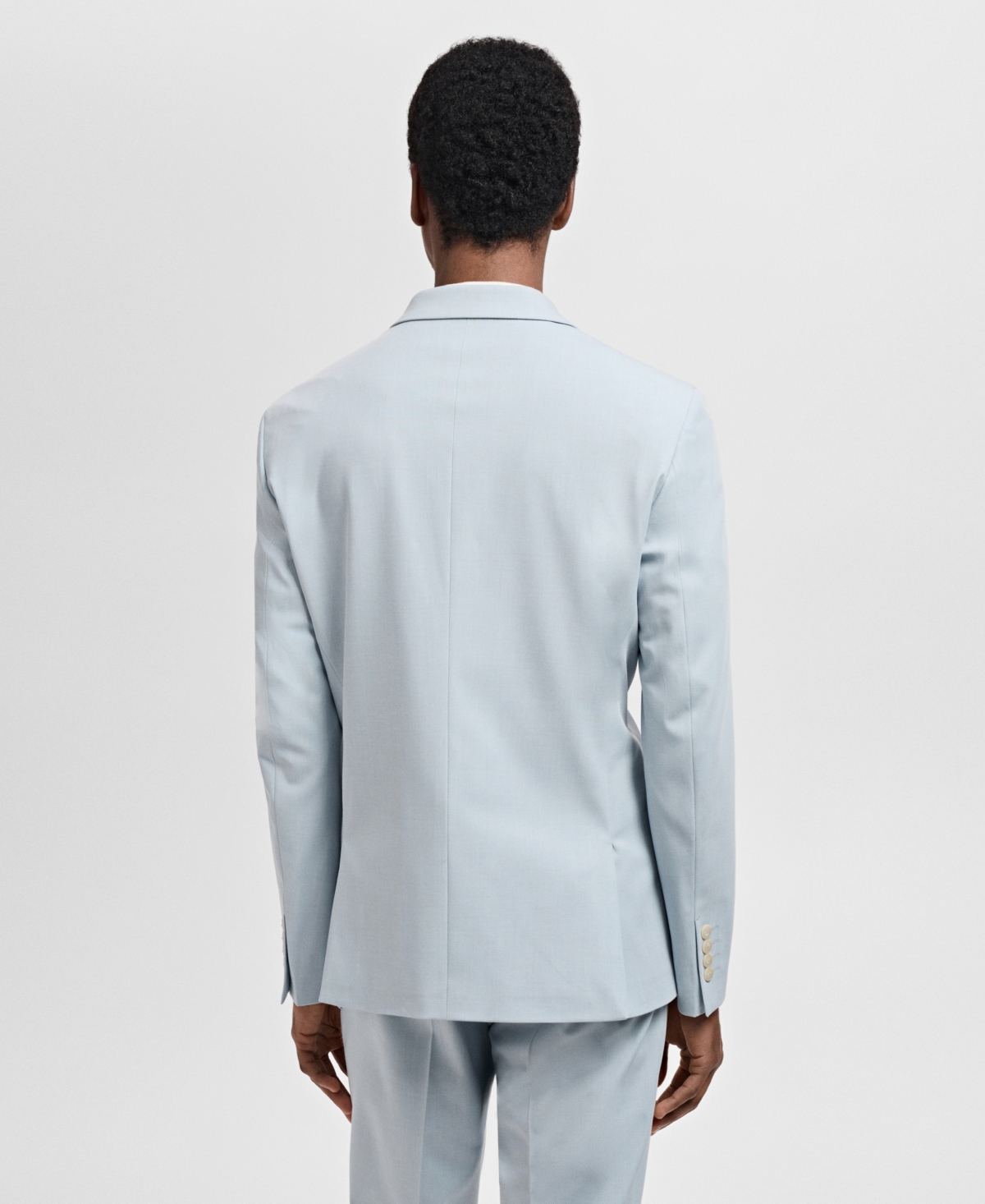 Mango Men's Stretch Fabric Super Slim-fit Suit Blazer