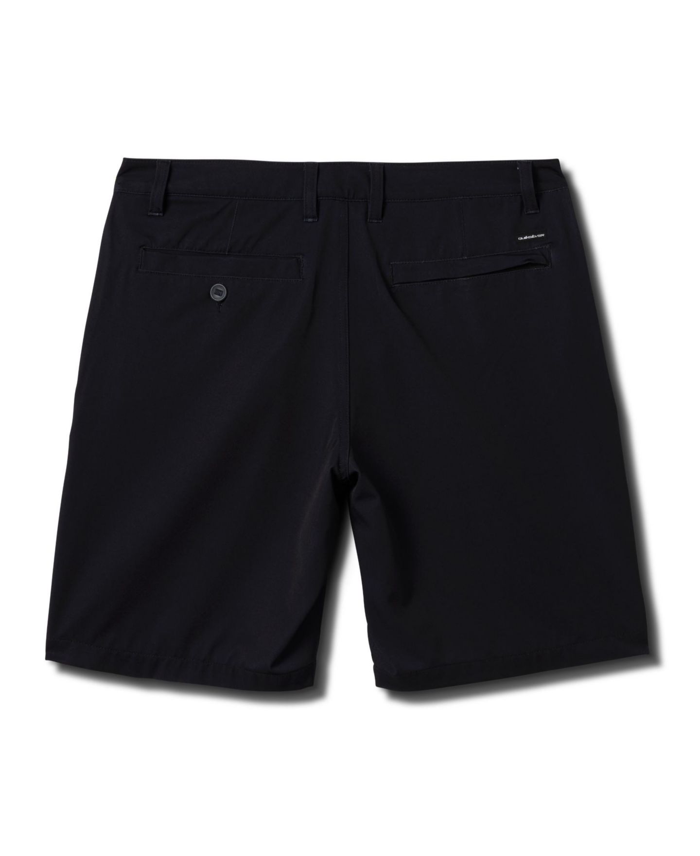 Мужские шорты Quiksilver Union Amphibian Hybrid Shorts, 20" Outseam, цвет: Чёрный — фото 7