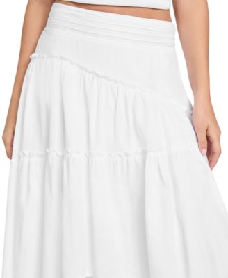 Women's Tanya Denim Tiered Maxi Skirt