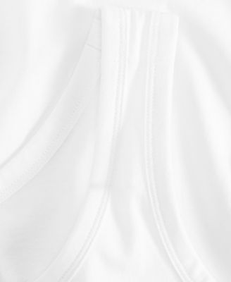 Women's Cotton Striped Scoop Tank Top, Exclusively at Macy's