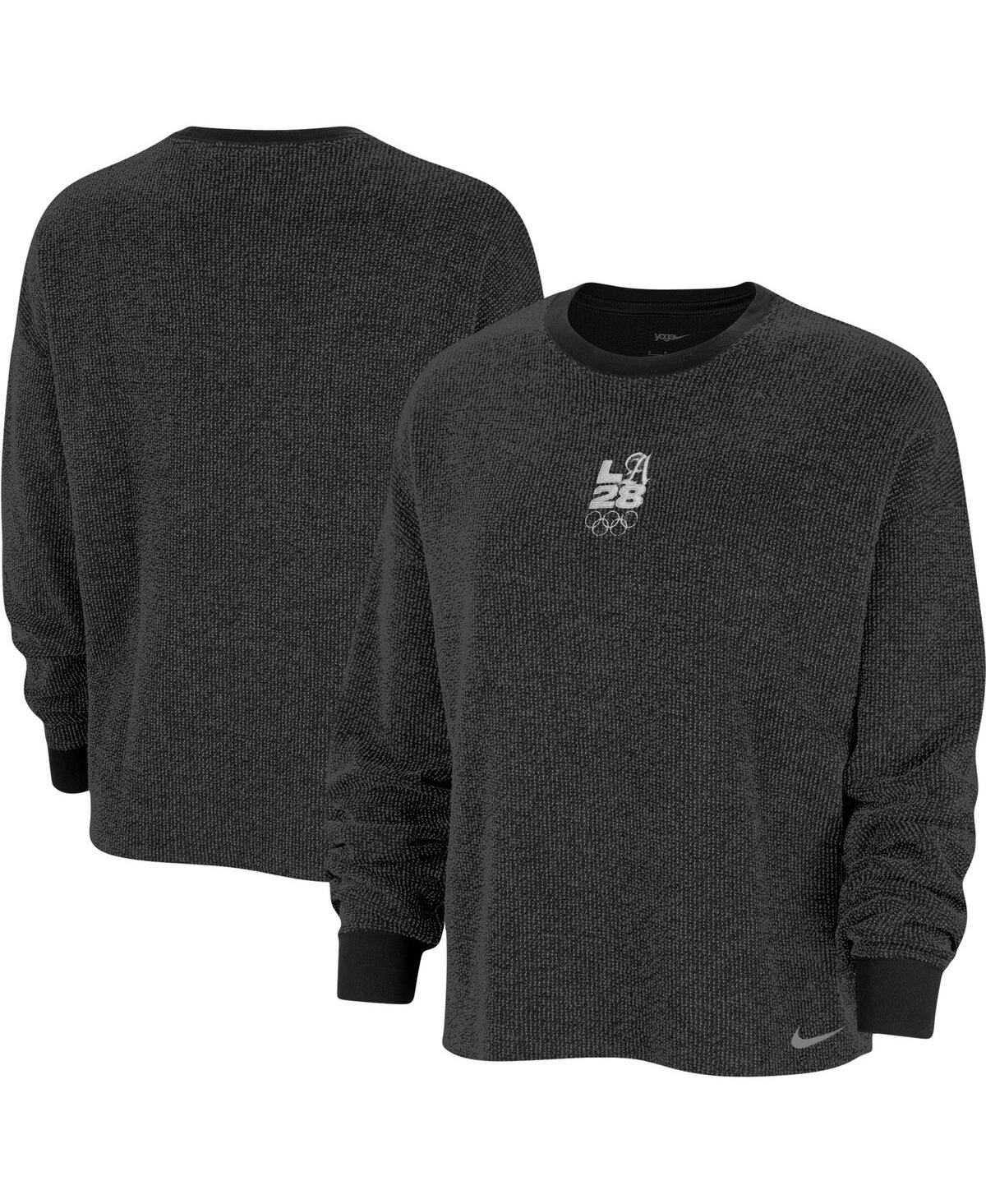 Nike Women'sâ Charcoal La28 Summer Olympics Yoga Oversized Pullover Sweatshirt