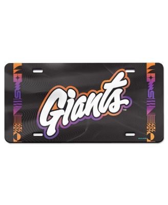 Wincraft - San Francisco Giants 2025 City Connect Laser Cut Metallic acrylic License Plate