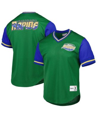 Mitchell & Ness - Men's Green Colorado Rapids Mesh V-Neck T-Shirt