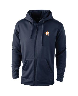Dunbrooke - Men's Navy Houston Astros Trophy Full-Zip Hoodie