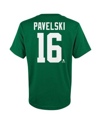Big Boys and Girls Joe Pavelski Kelly Green Dallas Stars Player Name Number T-Shirt