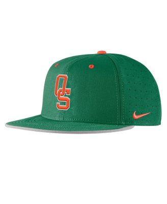 Nike - Men's Green Oklahoma State Cowboys 2025&nbsp;On-Field True Performance Baseball Fitted Hat