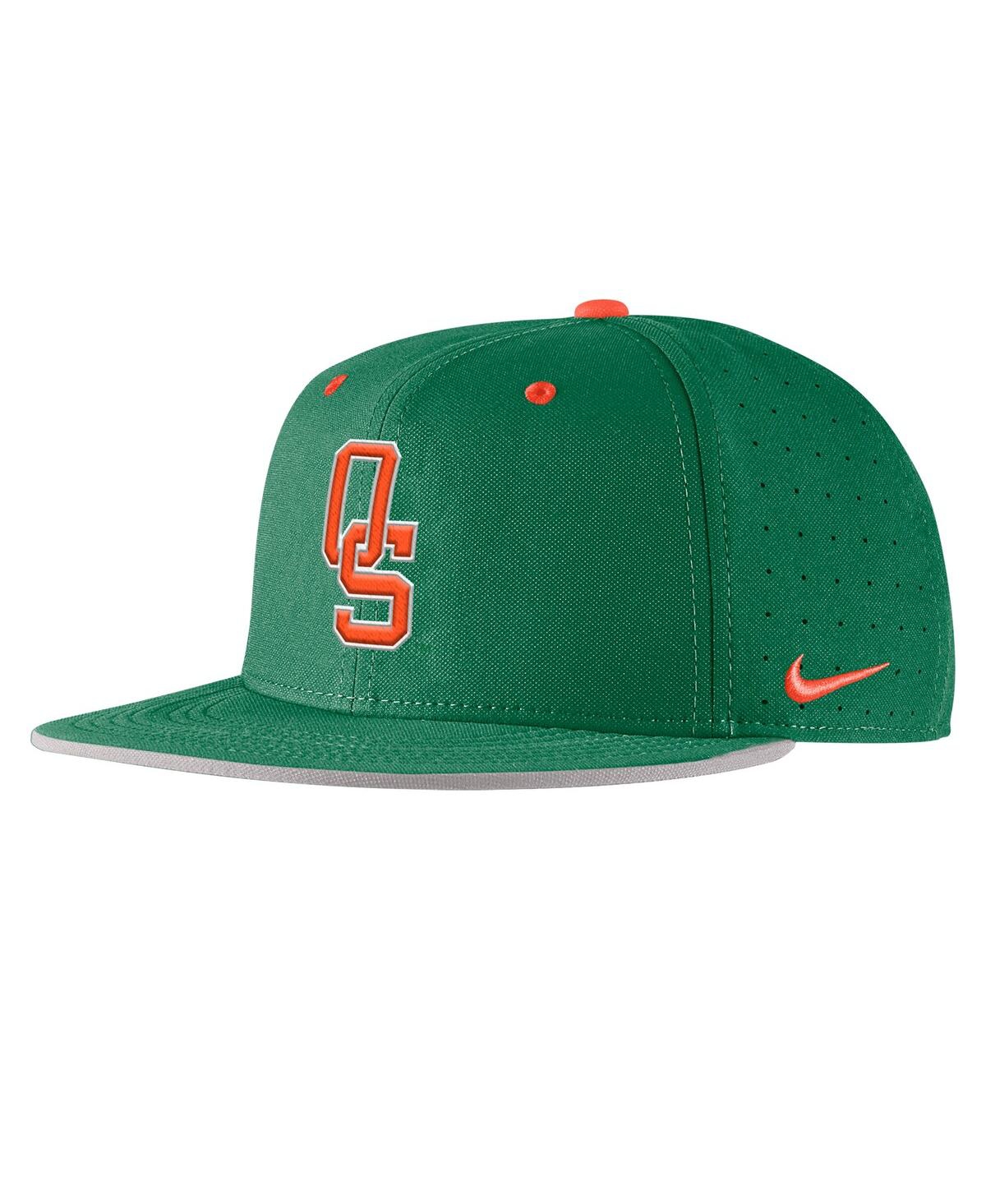 Nike Men's Green Oklahoma State Cowboys 2025â On-field True Performance Baseball Fitted Hat