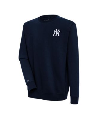 Antigua - Men's Navy New York Yankees Victory Pullover Sweatshirt
