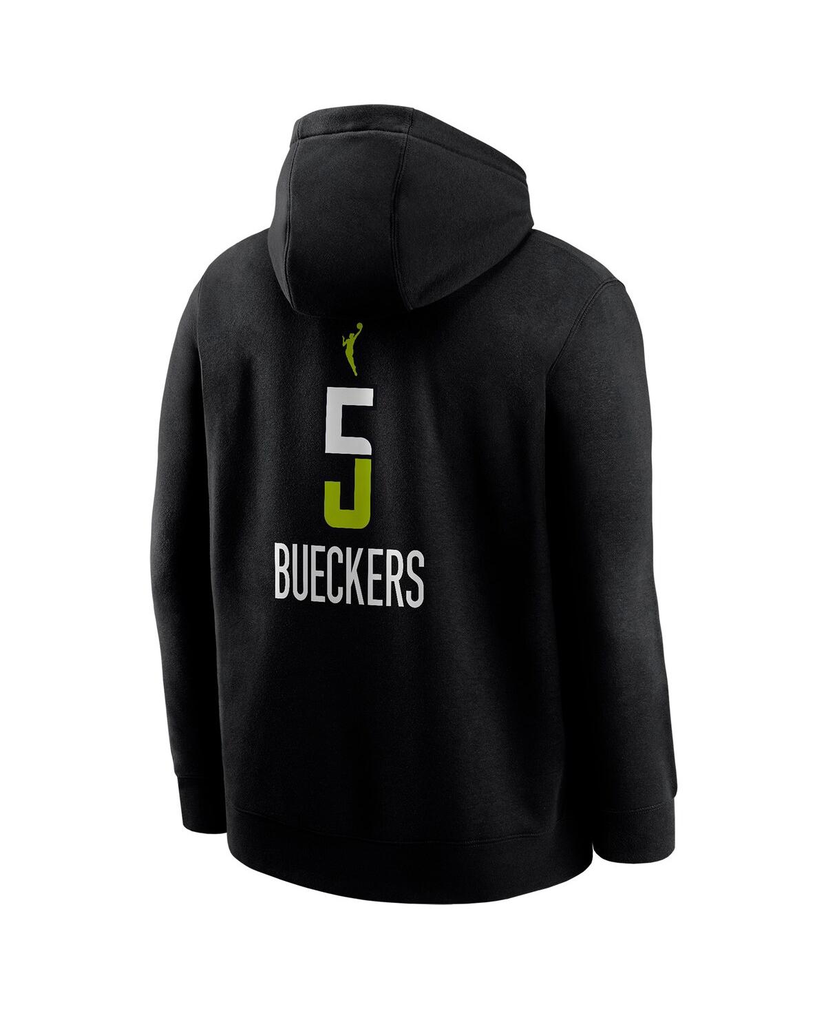 Nike Men's Paige Bueckers Black Dallas Wings 2025 Wnba Draft Rebel Edition Name Number Pullover Hoodie In Black