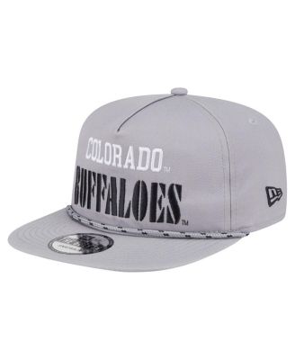 Men's Gray Colorado Buffaloes Golfer Vintage Adjustable Hat