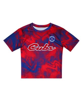 Toddler 2-Piece Red/Royal Chicago Cubs Pinch Hitter Infielder T-Shirt and Shorts Set