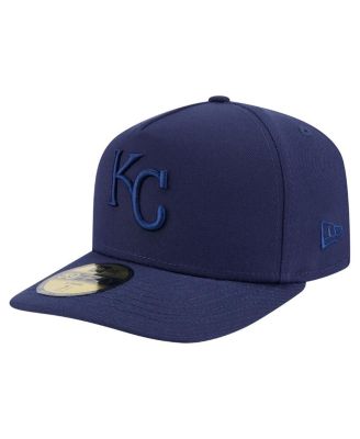 New Era - Men's Navy Kansas City Royals Color Pack A-Frame 59FIFTY Fitted Hat