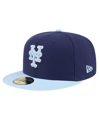 New Era - Men's Navy/Light Blue New York Mets Color Pack 2-Tone 59FIFTY Fitted Hat