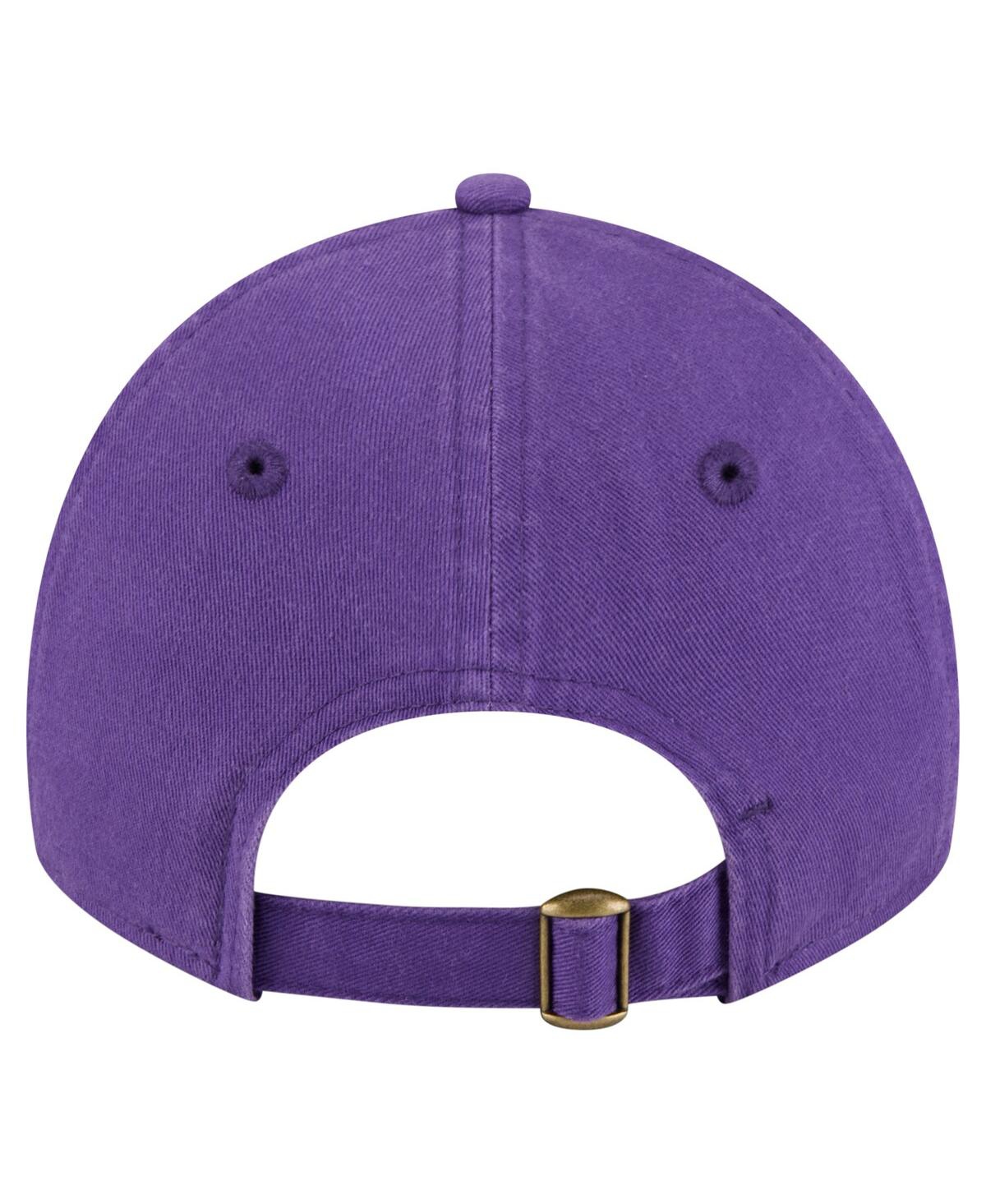 New Era Women's Purple Los Angeles Lakers Gameday Preppy 9twenty Adjustable Hat
