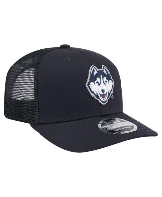Men's Navy UConn Huskies Primary 9SEVENTY Trucker Stretch-Snap Hat