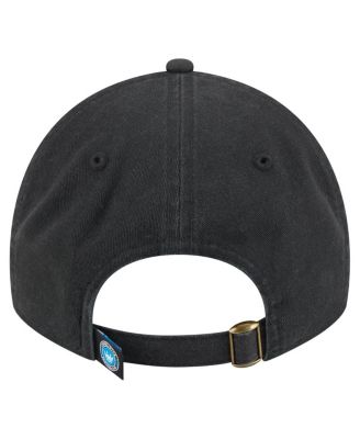 Women's Black Charlotte FC Script 9TWENTY Adjustable Hat