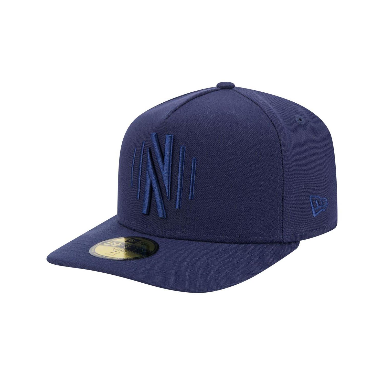 Men's Navy Nashville SC Color Pack A-Frame 59FIFTY Fitted Hat