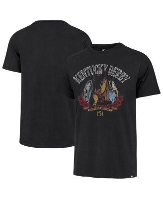'47 Brand - Men's Black 151st Kentucky Derby Horse Franklin T-Shirt