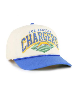 Men's Cream Los Angeles Chargers Pomona Rope Adjustable Hitch Hat