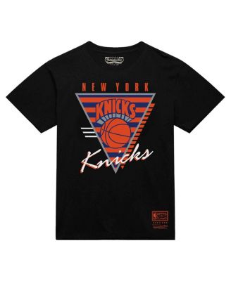 Men's Black New York Knicks Worldwide Collection Tri-Logo T-Shirt