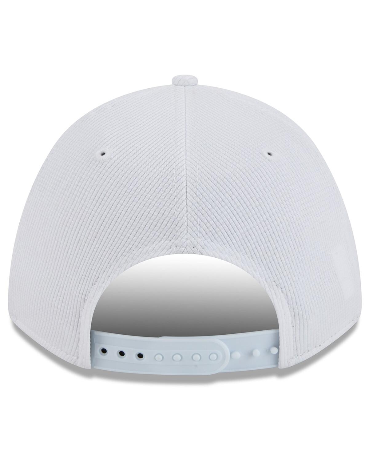NEW ERA MEN'S WHITE CHICAGO FIRE 2025 JERSEY HOOK 9FORTY M-CROWN ADJUSTABLE HAT 