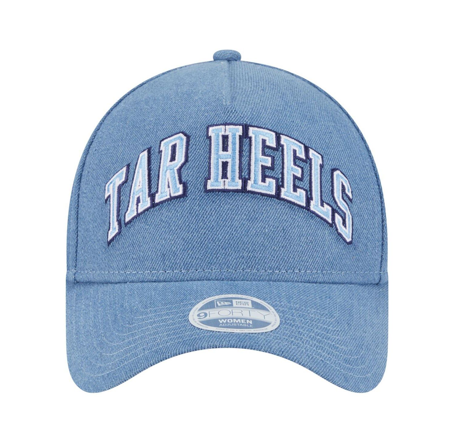 Women's Denim North Carolina Tar Heels A-Frame 9FORTY Adjustable Hat
