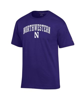 Men's Purple Northwestern Wildcats Arch Over Logo T-Shirt