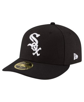 Men's Black Chicago White Sox 125th Anniversary Low Profile 59FIFTY Fitted Hat