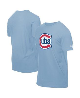 New Era - Men's Light Blue Chicago Cubs Star Alternate Logo T-Shirt
