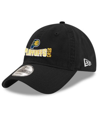 New Era - Men's Black Indiana Pacers 2025 NBA Playoffs 9TWENTY Adjustable Hat