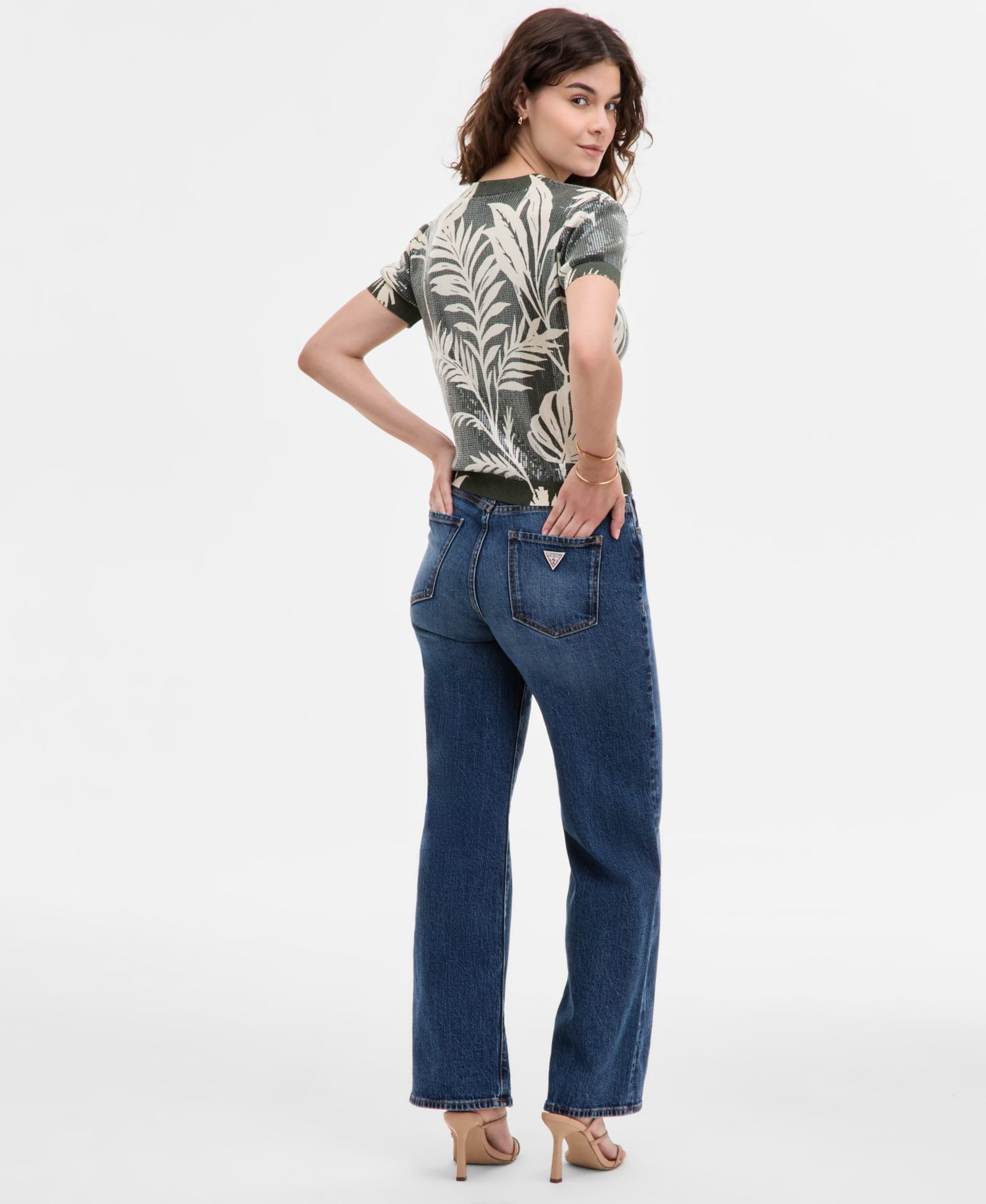 Women's High-Rise Wide-Leg Jeans